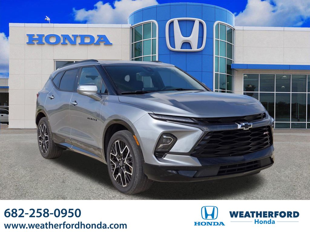 Sterling Gray Metallic 2024 Chevrolet Blazer SUV / Crossover All-Wheel Drive 9-Speed Automatic Overdrive