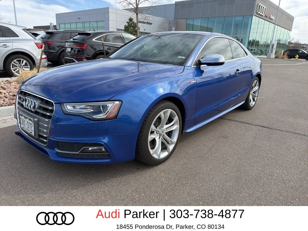 Sepang Blue Pearl Effect 2015 Audi S5 3.0T quattro Premium Plus Coupe AWD Coupe All-Wheel Drive 7-Speed Automatic