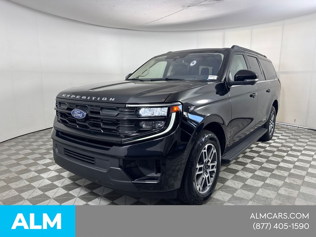 Black Metallic 2025 Ford Expedition MAX Active 4WD SUV / Crossover Four-Wheel Drive Automatic