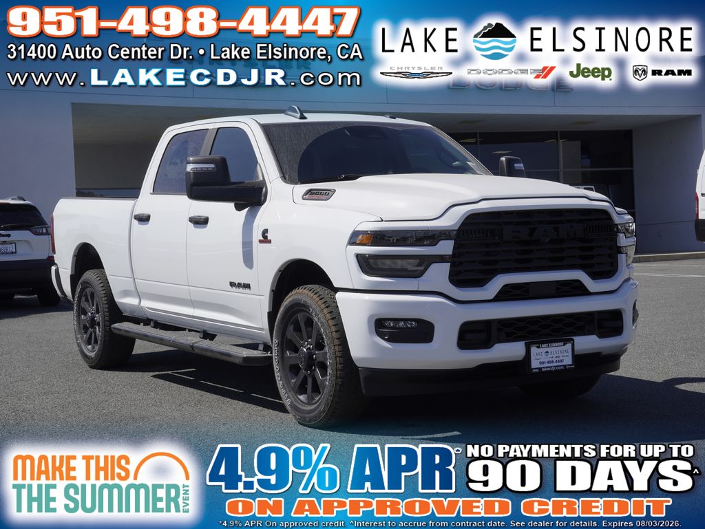 Bright White Clearcoat 2026 RAM 2500 Pickup Truck 4X2 8-Speed Automatic