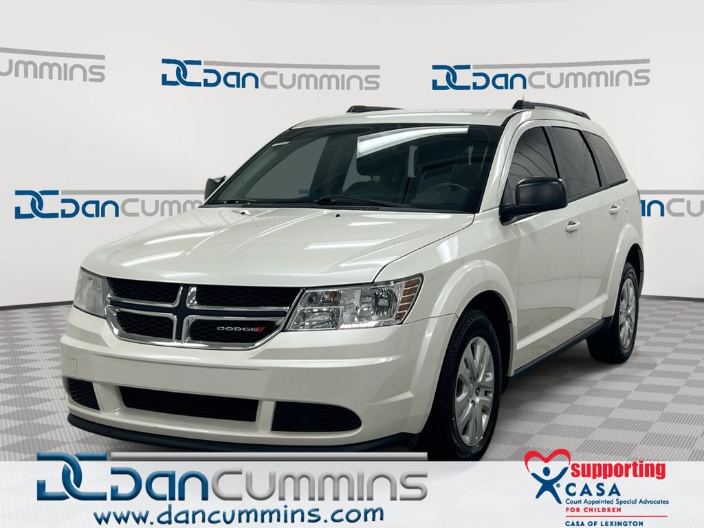 White Noise Tri-Coat 2018 Dodge Journey SUV / Crossover Front-Wheel Drive 4-Speed Automatic