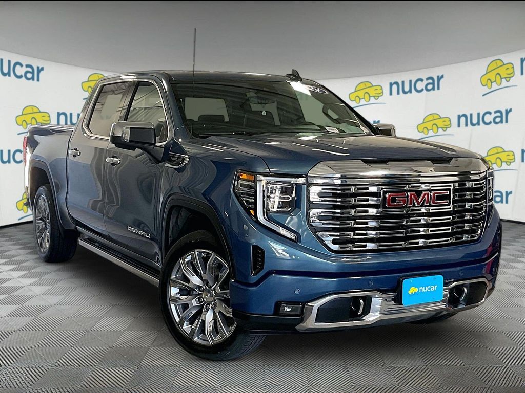 Downpour Metallic 2024 GMC Sierra 1500 Pickup Truck Four-Wheel Drive Automatic