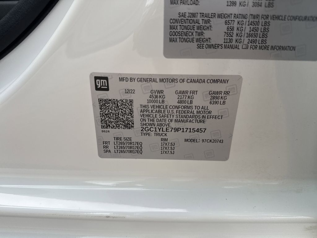 2023 Chevrolet Silverado 2500HD Work Truck White at Monument Chevrolet