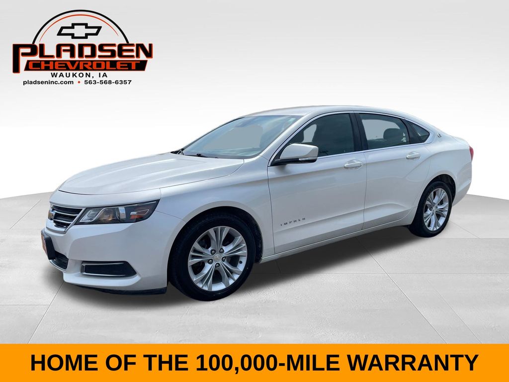 White Diamond Clearcoat 2014 Chevrolet Impala Sedan Front-Wheel Drive 6-Speed Automatic Overdrive