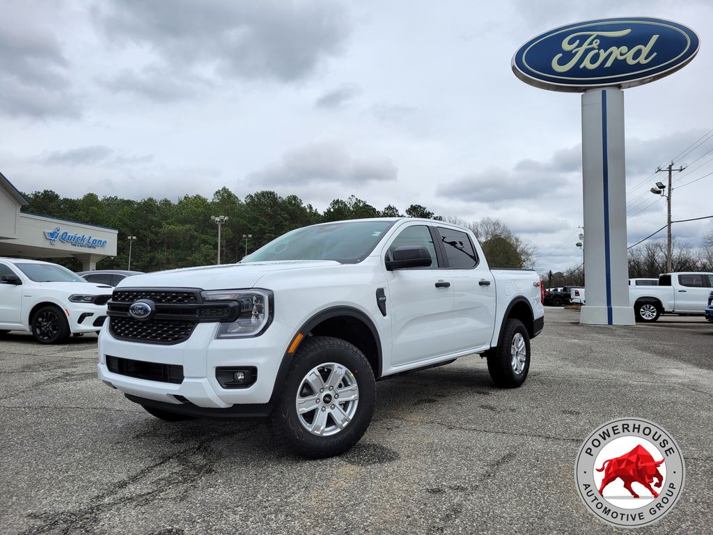 Oxford White 2025 Ford Ranger Pickup Truck Four-Wheel Drive Automatic