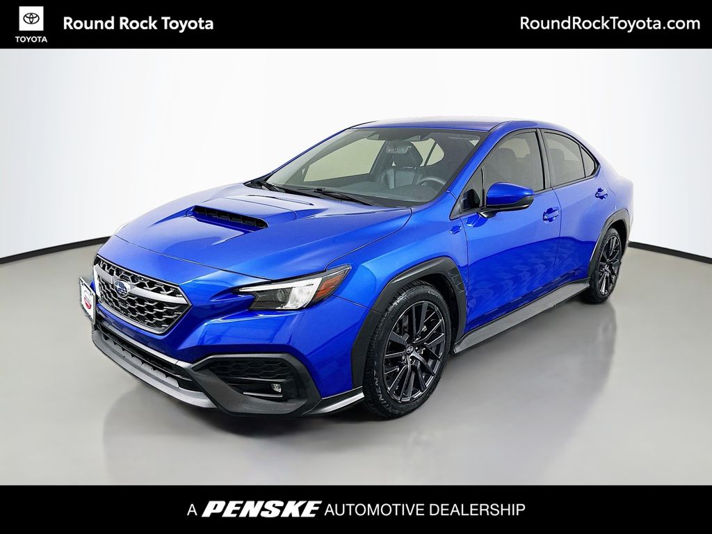 WR Blue Pearl 2023 Subaru WRX Premium AWD Sedan All-Wheel Drive Continuously Variable Transmission