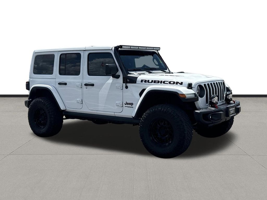 2021 Jeep Wrangler Unlimited Rubicon White at River Oaks CDJR