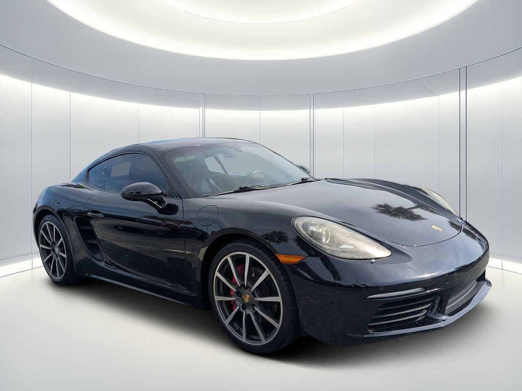 2017 Porsche 718 Cayman S RWD