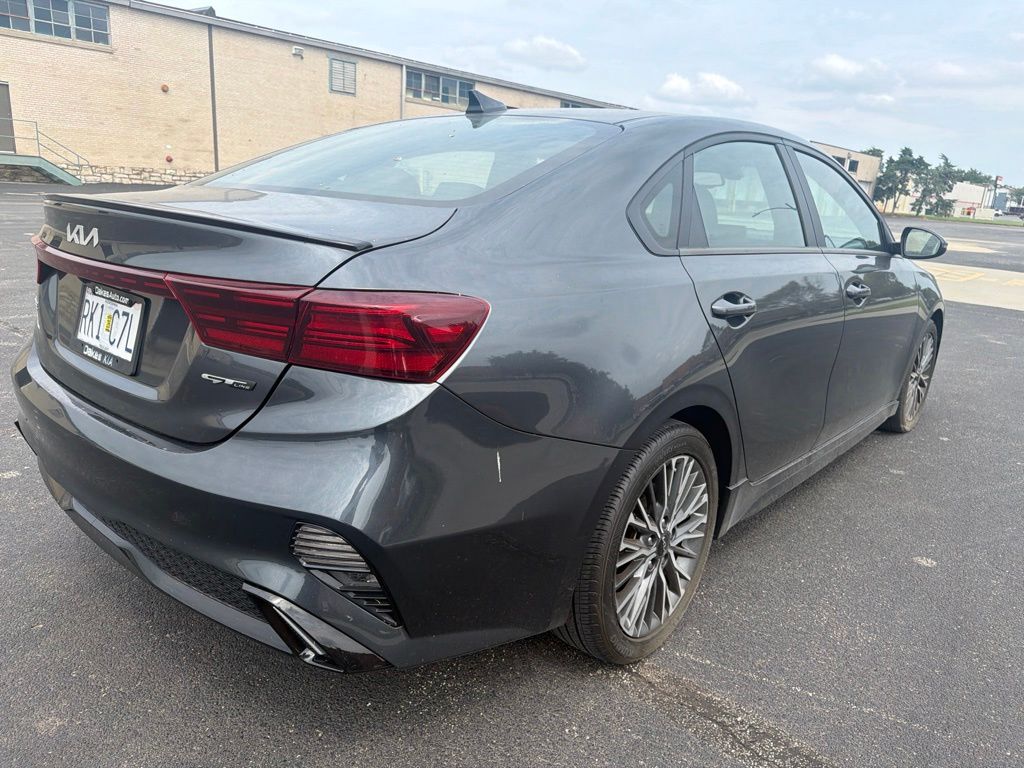 2023 Gravity Gray Kia Forte GT-Line FWD Sedan