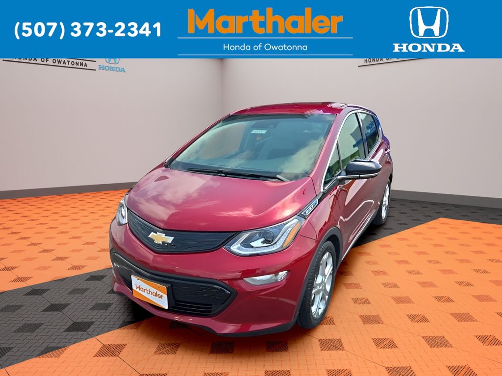 Cajun Red Tintcoat 2021 Chevrolet Bolt EV Hatchback Front-Wheel Drive 1-Speed Automatic