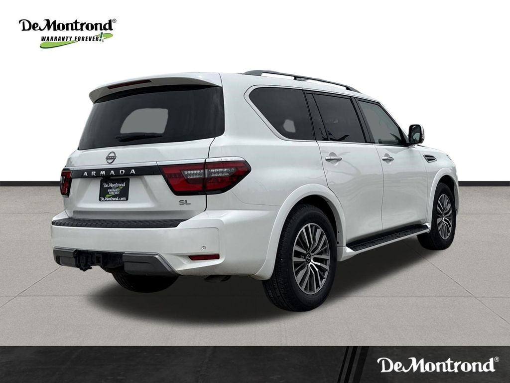 2023 Nissan Armada SL White at Joe Myers Mazda Kia