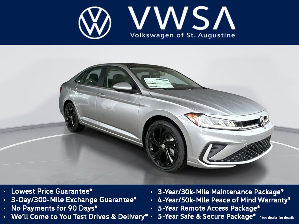 Pyrite Silver Metallic 2026 Volkswagen Jetta Sedan Front-Wheel Drive 8-Speed Automatic