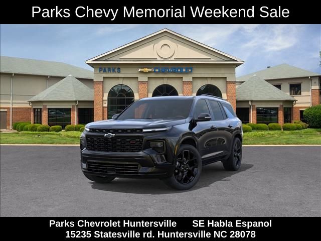 Black Metallic 2026 Chevrolet Traverse RS AWD SUV / Crossover Four-Wheel Drive 8-Speed Automatic