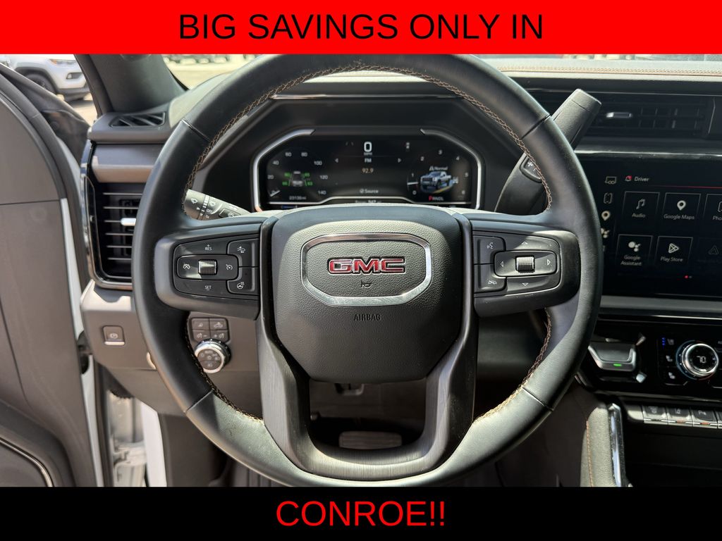 2024 GMC Sierra 2500HD AT4 White at Bayway Cadillac of The Woodlands