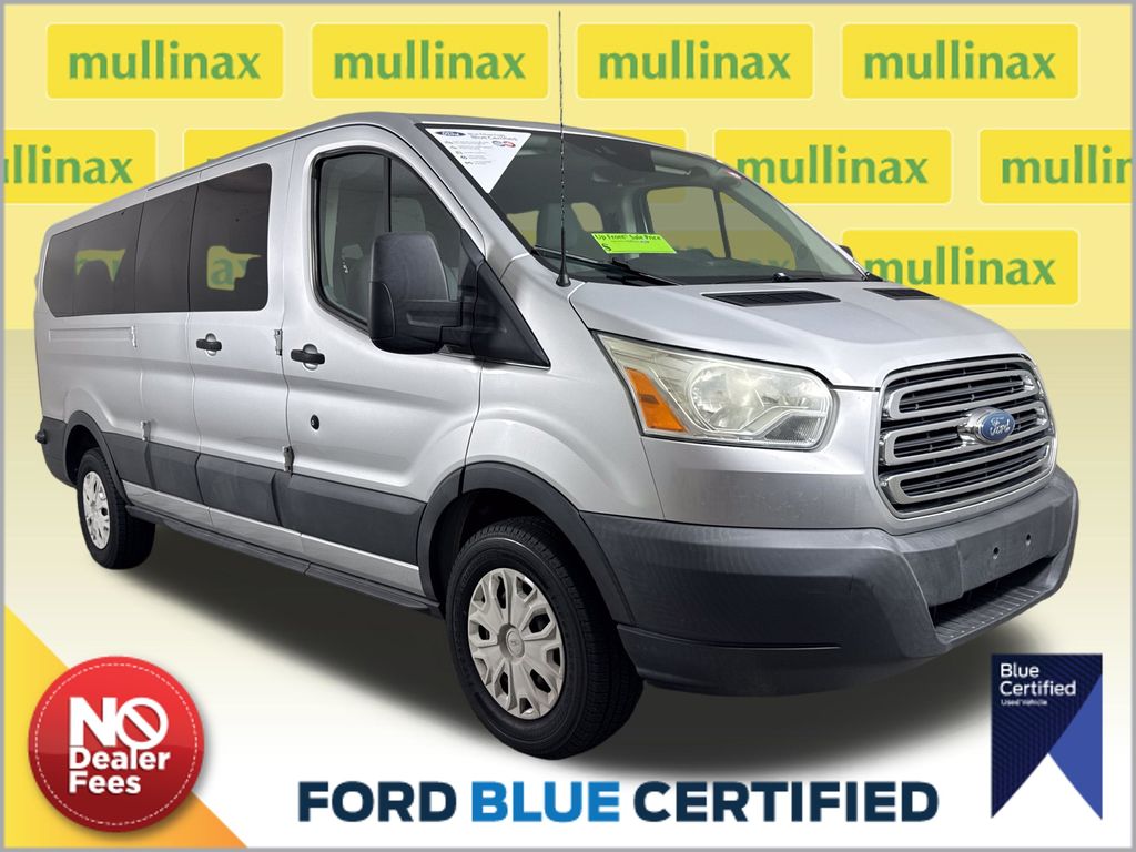 Ingot Silver Metallic 2017 Ford Transit Passenger Van Rear-Wheel Drive 6-Speed Automatic Overdrive