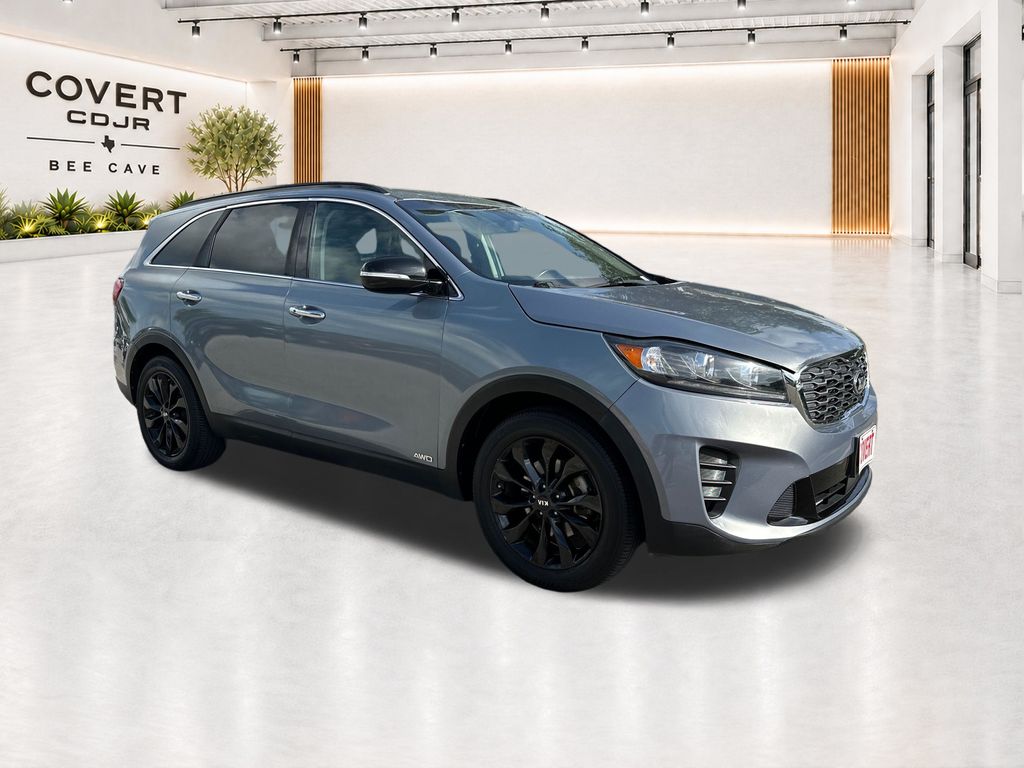 Silver 2020 Kia Sorento SUV / Crossover All-Wheel Drive 8-Speed Automatic