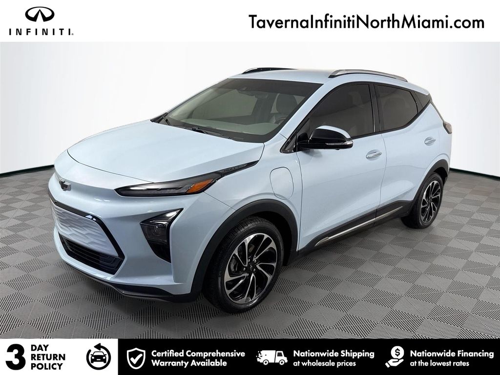 Ice Blue Metallic 2022 Chevrolet Bolt EUV Hatchback Front-Wheel Drive 1-Speed Automatic