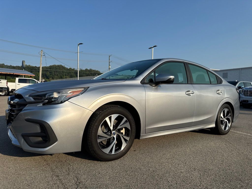 Ice Silver Metallic 2025 Subaru Legacy Sedan All-Wheel Drive Continuously Variable Transmission