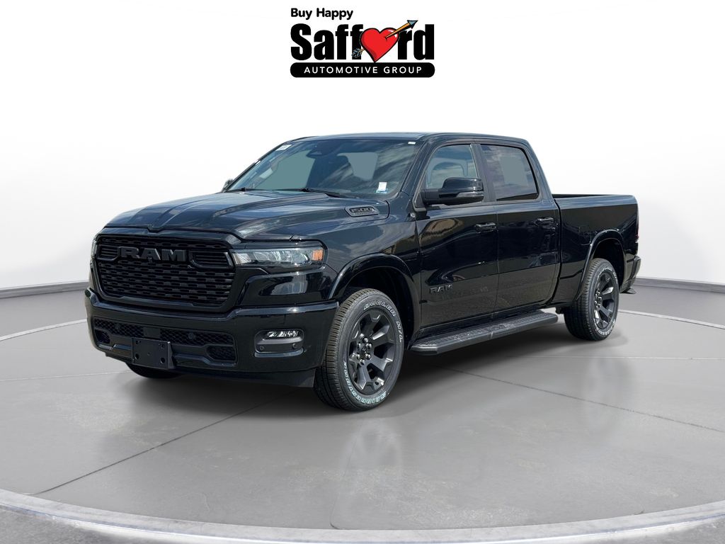 Diamond Black 2026 RAM 1500 Big Horn Crew Cab 4WD Pickup Truck Four-Wheel Drive 8-Speed Automatic