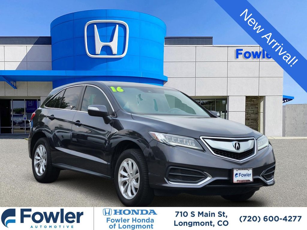 Gray (Graphite Luster Metallic) 2016 Acura RDX SUV / Crossover All-Wheel Drive 6-Speed Automatic