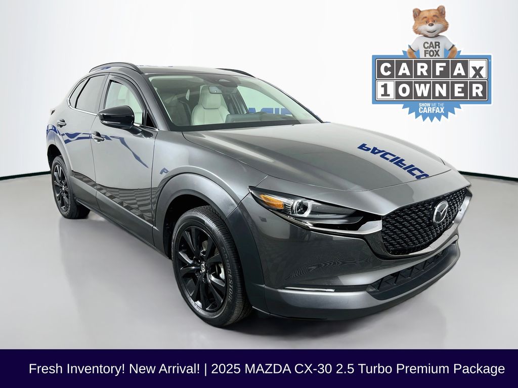 Machine Gray Metallic 2025 Mazda CX-30 SUV / Crossover All-Wheel Drive 6-Speed Automatic