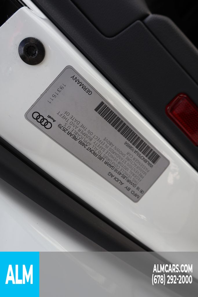 Used 2018 White Audi 2.0T Premium Plus image 41