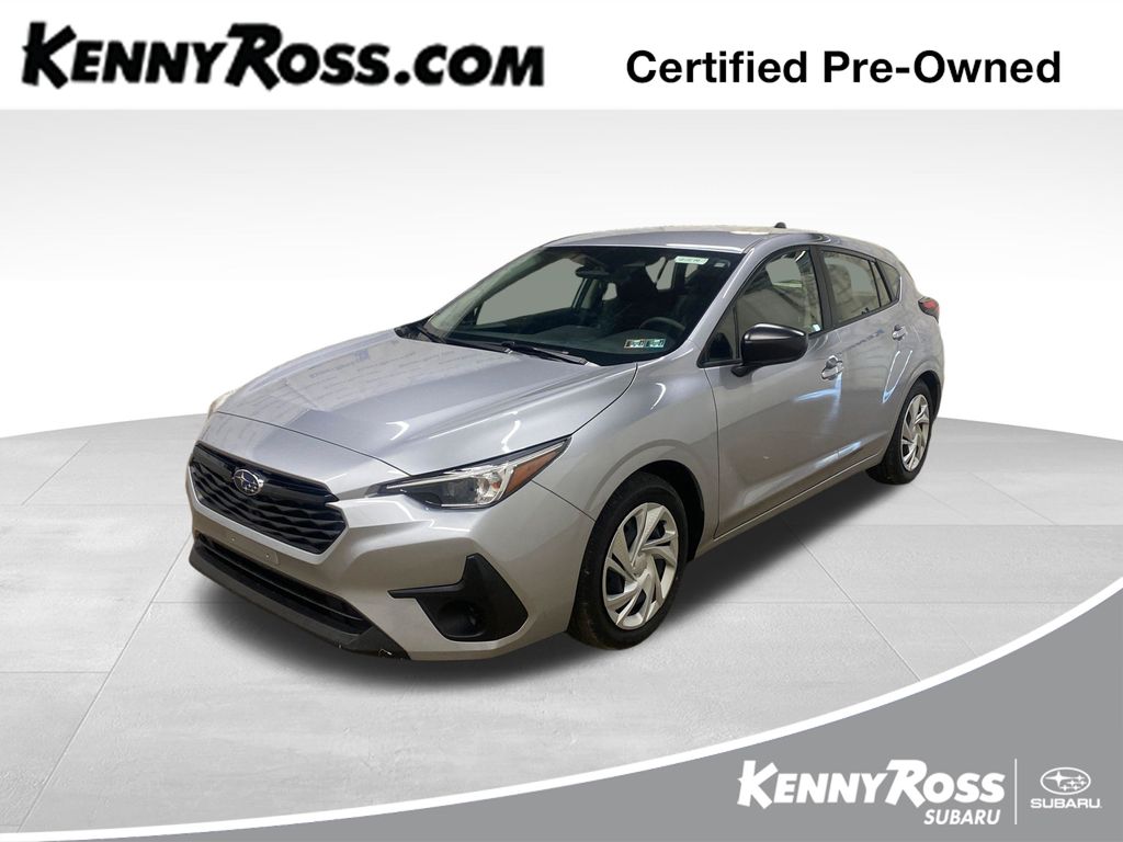 Ice Silver Metallic 2025 Subaru Impreza AWD Wagon All-Wheel Drive Continuously Variable Transmission