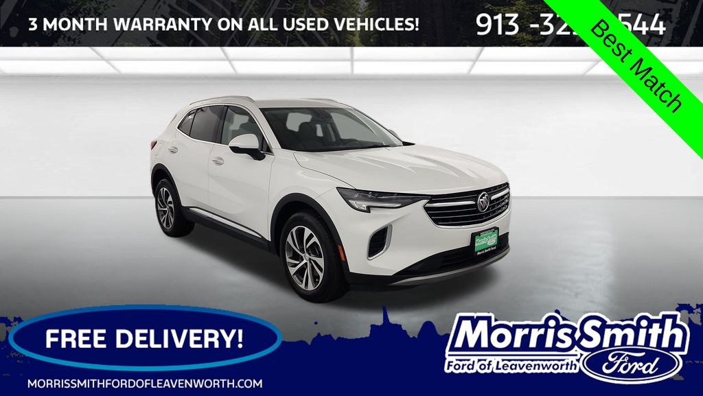 Summit White 2023 Buick Envision SUV / Crossover Front-Wheel Drive 9-Speed Automatic