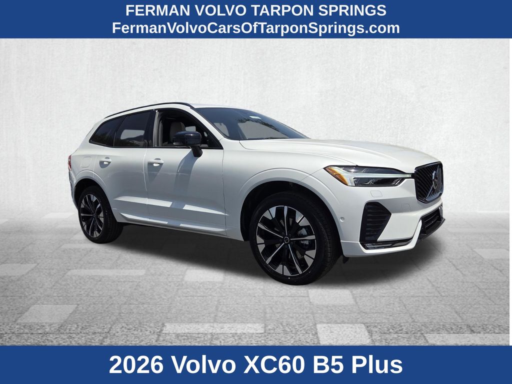 Crystal White 2026 Volvo XC60 SUV / Crossover All-Wheel Drive Automatic