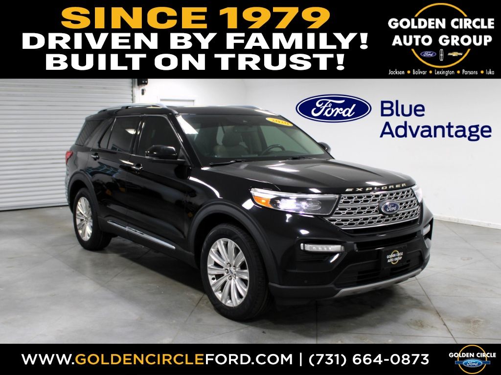 Agate Black Metallic 2020 Ford Explorer Limited AWD SUV / Crossover All-Wheel Drive Automatic