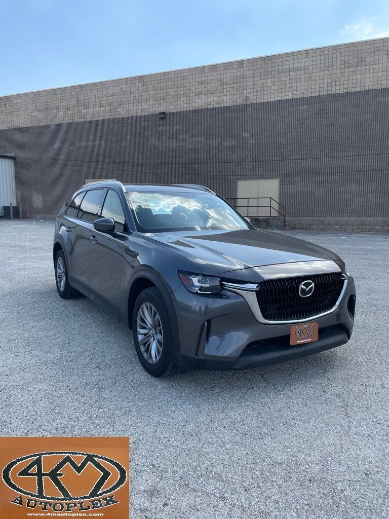 Machine Gray Metallic 2024 Mazda CX-90 3.3 Turbo Preferred Plus AWD SUV / Crossover All-Wheel Drive 8-Speed Automatic