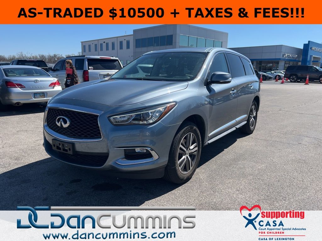Hagane Blue 2018 INFINITI QX60 AWD SUV / Crossover All-Wheel Drive Continuously Variable Transmission