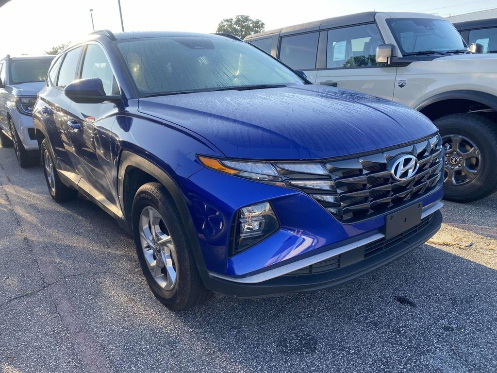 Intense Blue 2024 Hyundai Tucson SUV / Crossover All-Wheel Drive 8-Speed Automatic