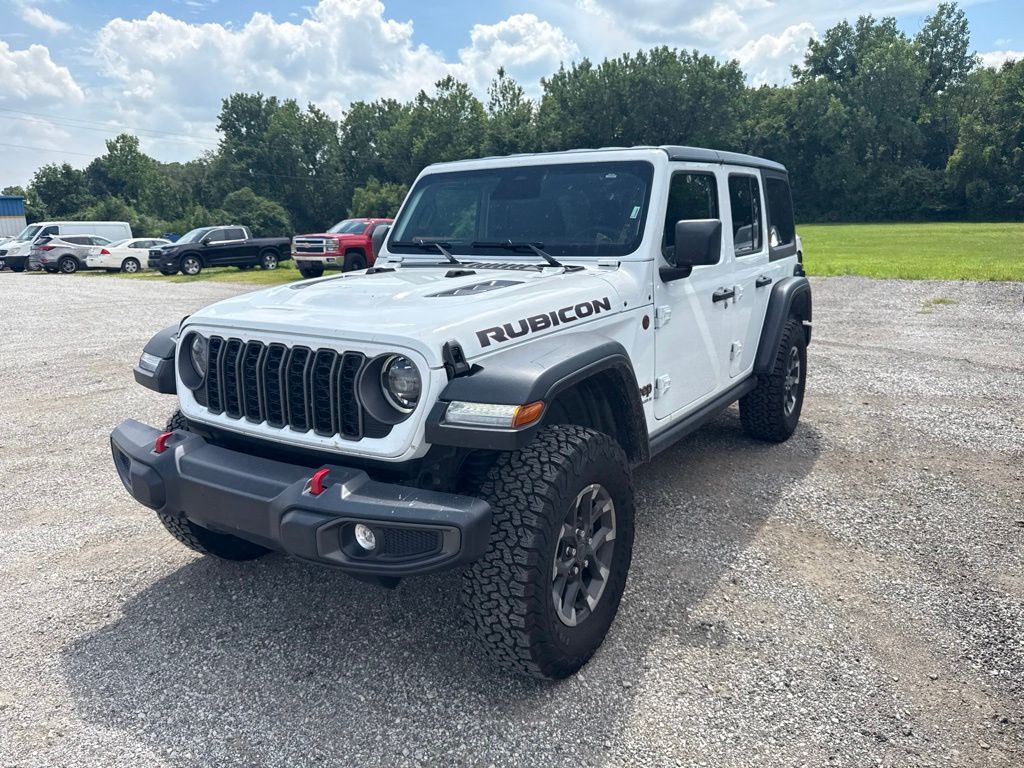 Bright White Clearcoat 2026 Jeep Wrangler SUV / Crossover Four-Wheel Drive 8-Speed Automatic