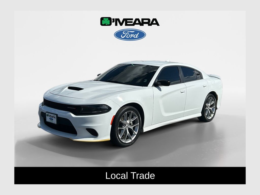 White Knuckle Clearcoat 2023 Dodge Charger GT RWD Sedan Rear-Wheel Drive 8-Speed Automatic