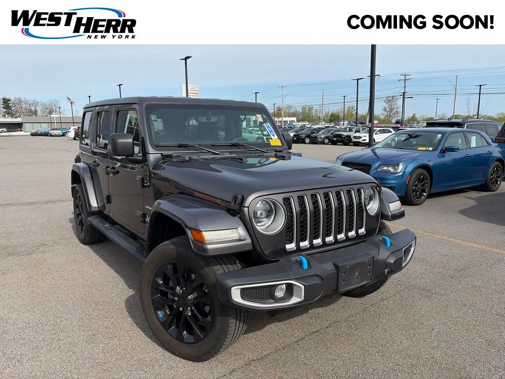 Certified Pre-Owned 2023 Jeep Wrangler Sahara 4xe 4D Sport Utility