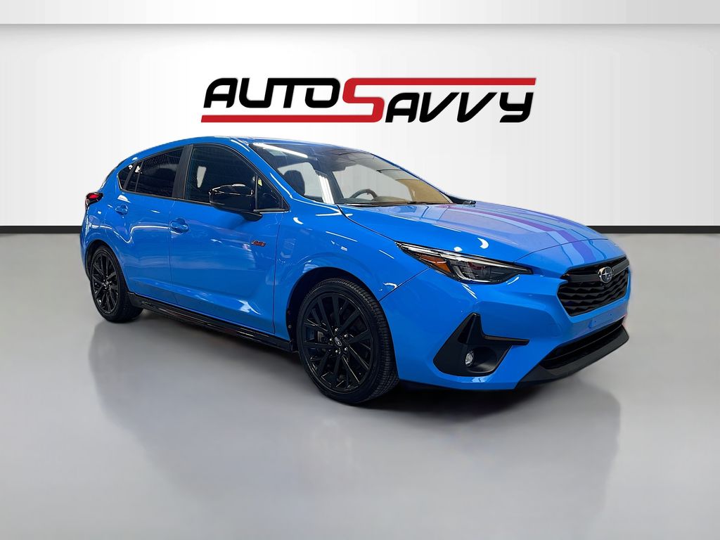 Oasis Blue Pearl 2025 Subaru Impreza Wagon All-Wheel Drive Continuously Variable Transmission