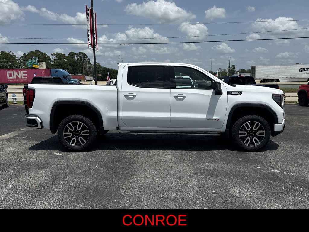 2023 GMC Sierra 1500 AT4 White at DeMontrond Gulf Freeway