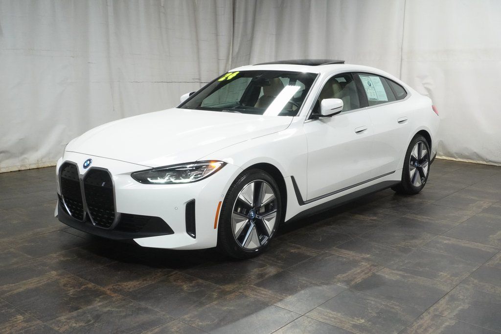 Certified 2024 BMW i4 40 with VIN WBY83FB02RFS77400 for sale in Youngstown, OH