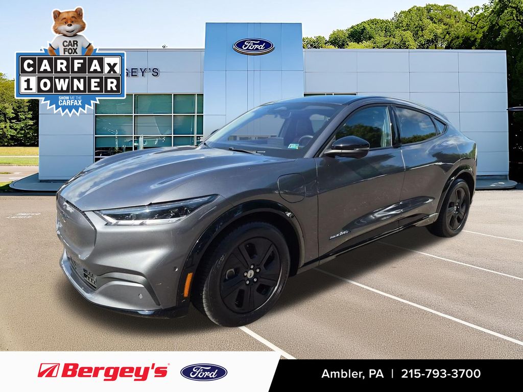 Gray Metallic 2023 Ford Mustang Mach-E SUV / Crossover All-Wheel Drive 1-Speed Dual Clutch