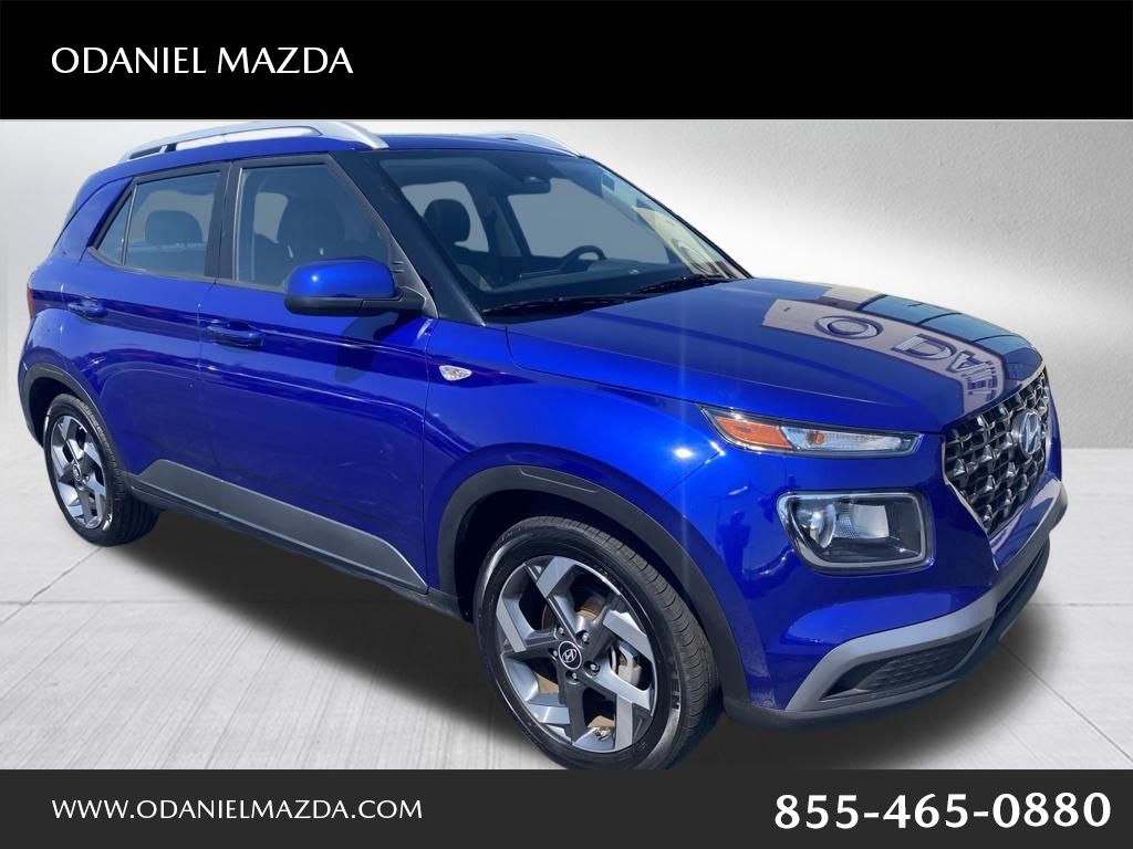 Intense Blue 2025 Hyundai Venue SUV / Crossover Front-Wheel Drive Continuously Variable Transmission