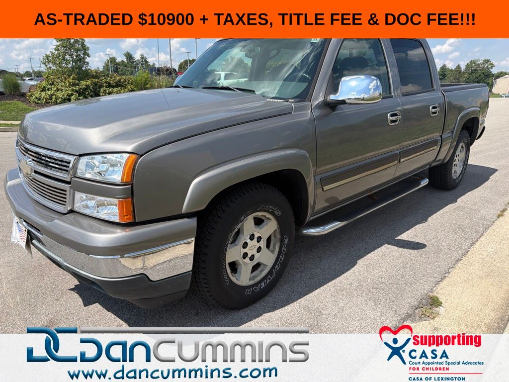 Graystone Metallic 2006 Chevrolet Silverado 1500 Pickup Truck 4-Speed Automatic Overdrive