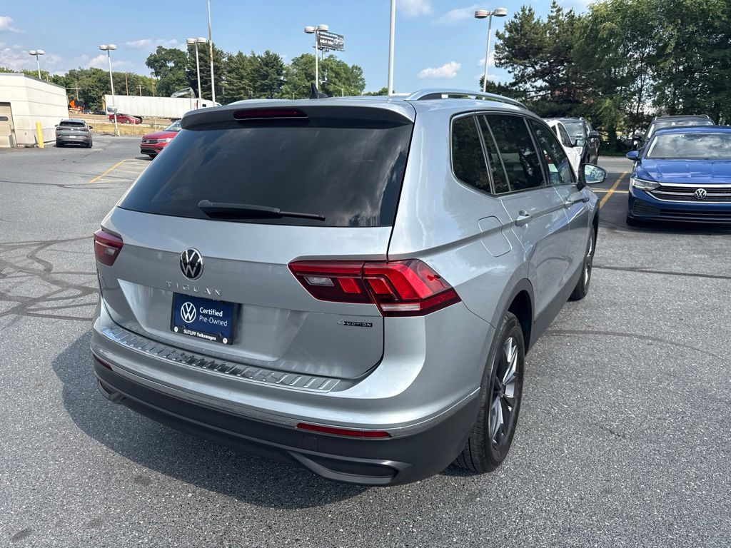 2022 Volkswagen Tiguan 2.0T SE Silver at Bob Ruth Ford