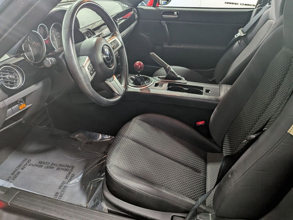 True Red 2007 Mazda MX-5 Miata Touring Convertible Rear-Wheel Drive Manual