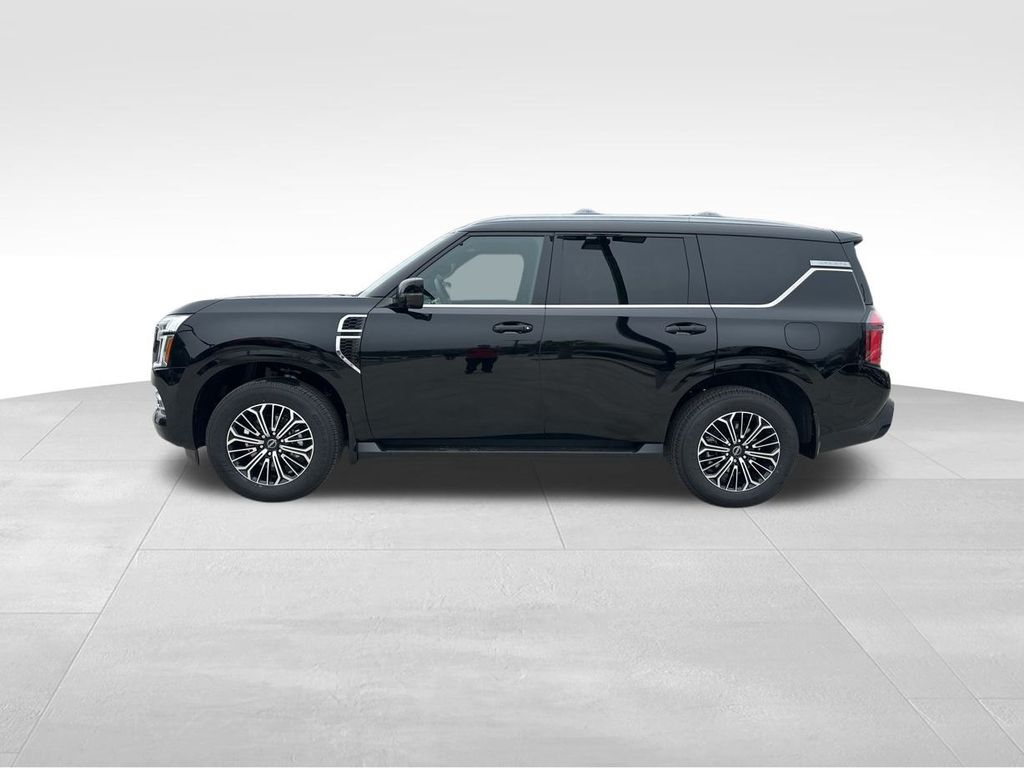 2025 Super Black Nissan Armada Platinum 4X4 SUV
