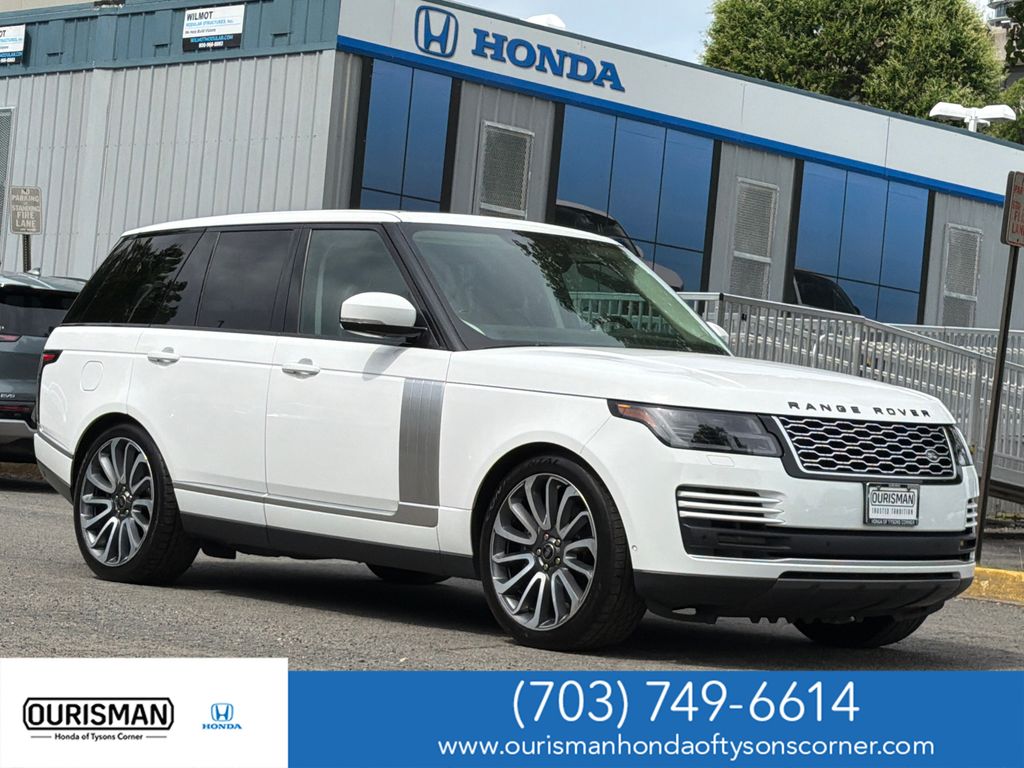 Fuji White 2021 Land Rover Range Rover SUV / Crossover All-Wheel Drive 8-Speed Automatic