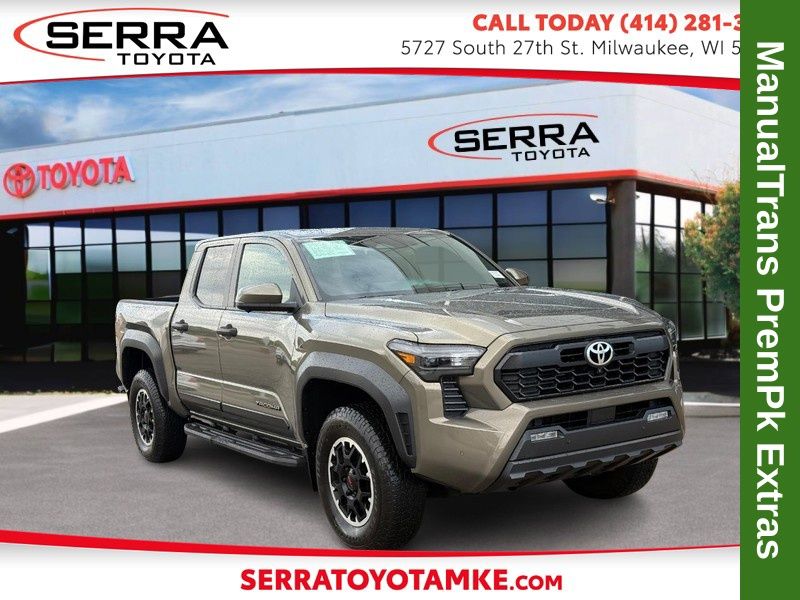 Bronze Oxide 2024 Toyota Tacoma Pickup Truck Four-Wheel Drive 6-Speed Manual