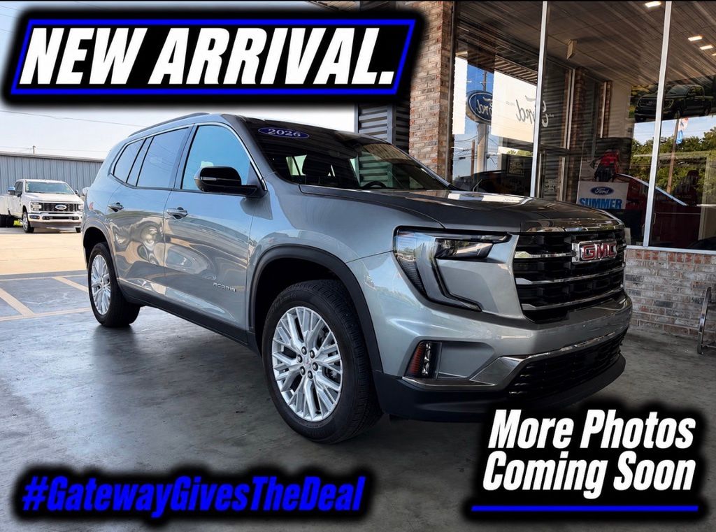 Sterling Metallic 2026 GMC Acadia SUV / Crossover Front-Wheel Drive 8-Speed Automatic