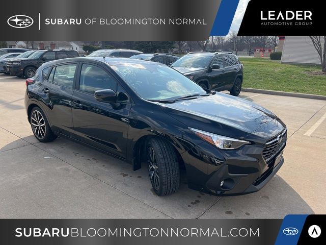 Crystal Black Silica 2026 Subaru Impreza Wagon All-Wheel Drive Continuously Variable Transmission