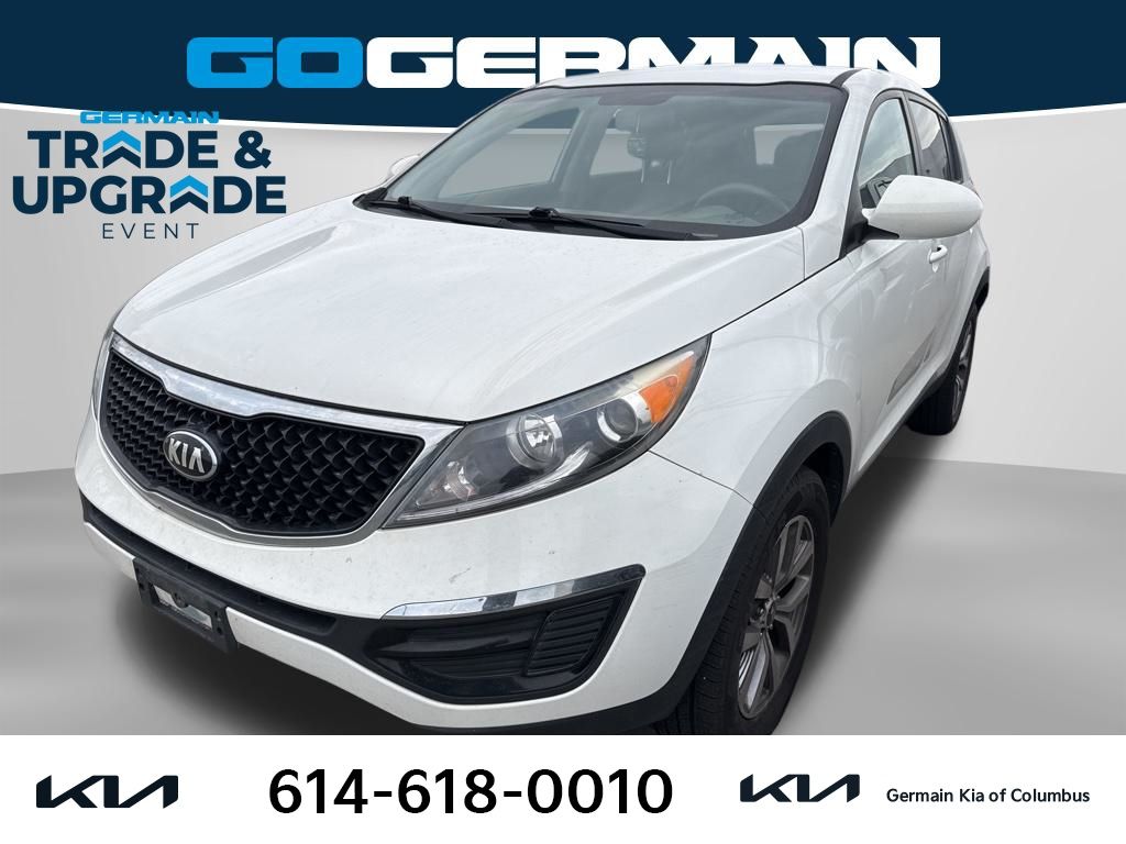 Clear White 2015 Kia Sportage LX SUV / Crossover Front-Wheel Drive 6-Speed Automatic
